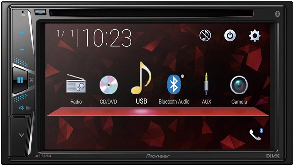  PIONEER AVH-G220BT, , 2DIN, CD/DVD-, 4X50, USB, BT, AUX-