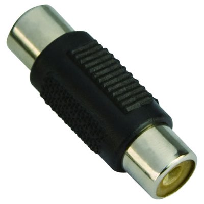Переходник RCA F - RCA F (мама-мама, для состыковки RCA кабеля)