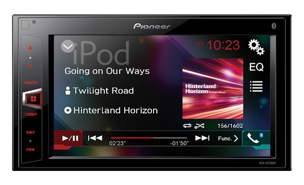  PIONEER MVH-AV290BT, 2DIN, 4X50, USB, AUX-,  , Bluetooth