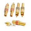 RCA коннектор PILOT PL-0751 красный, под винт
