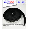 GL 20 Фетр для выгонок шир.2,5 см (черный)