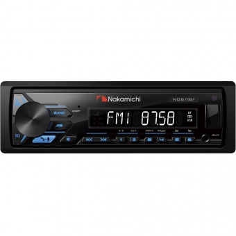  Nakamichi NAK-NQ611BR, 1DIN, 4X50, USB, AUX-,   FLAC