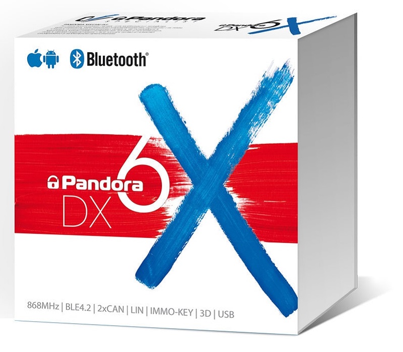  Pandora DX-6x   , 2CAN,LIN,IMMO-KEY  
