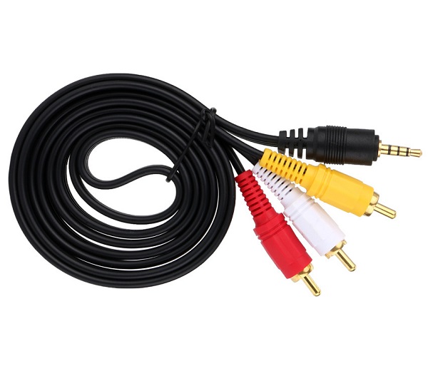     3.5 mm jack - 3RCA