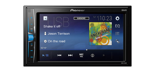  PIONEER MVH-A100V, , 2DIN, 4X50, USB, AUX-,  , RGB-, 3 RCA-