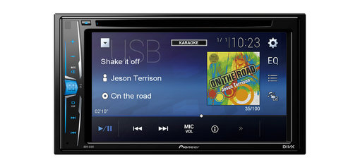  PIONEER AVH-A101, , 2DIN, CD/DVD-, 4X50, USB, AUX-