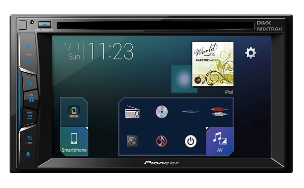  PIONEER AVH-Z1000DVD, , 2DIN, CD/DVD-, 4X50, USB, AUX-, Apple CarPlay, Waze