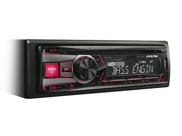  ALPINE CDE-192R, 1DIN, CD/MP3-, 4X50, USB, AUX-