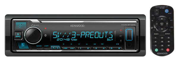  KENWOOD KMM-BT356, 1DIN, 4X50, USB, AUX-,   FLAC,  iPhone  iPod, Bluetooth, 3 RCA-