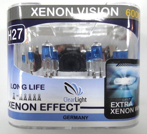   ClearLight H 27 Xenon Vision 12V-55W  2 