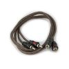 Межблочный кабель AURA RCA-0210 - 1 метр, 2-канальный