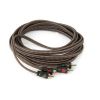 Межблочный кабель AURA RCA-0250 - 5 метров, 2-канальный