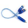 Y-Разветвитель Sound Quest CRCB2F - 2 мамы / 1 папа, медь