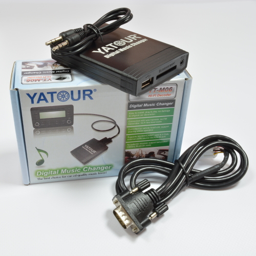 USB, MP3, CD  YATOUR YT-M06 RD3 Peugeot/Citroen ( 2004)   USB-