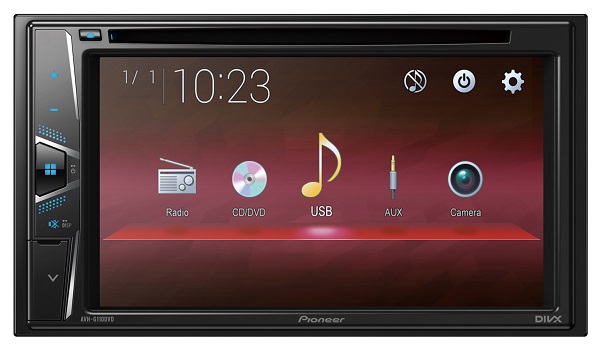  PIONEER AVH-G110, , 2DIN, CD/DVD-, 4X50, USB, AUX-