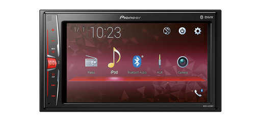  PIONEER MVH-A210BT, , 2DIN, 4X50, USB, AUX-,  , Bluetooth