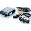 Steel Mate PTS 400 Q4 ( 4 серебристых датчика) Парковочный радар