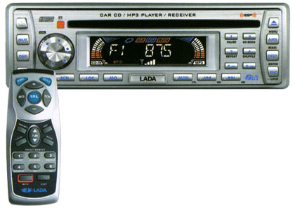 Автомагнитола Lada CD 4105MP CD/MP3-проигрыватель, 4X50Вт, (распродажа)